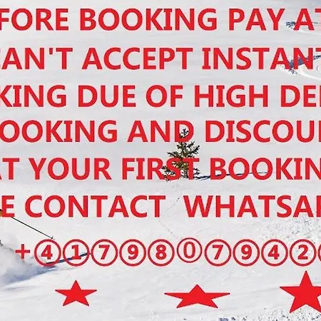 Apartment Contact Us At What App - 0041-798-079-427 To Book!! - Bed & Breakfast Christiania *